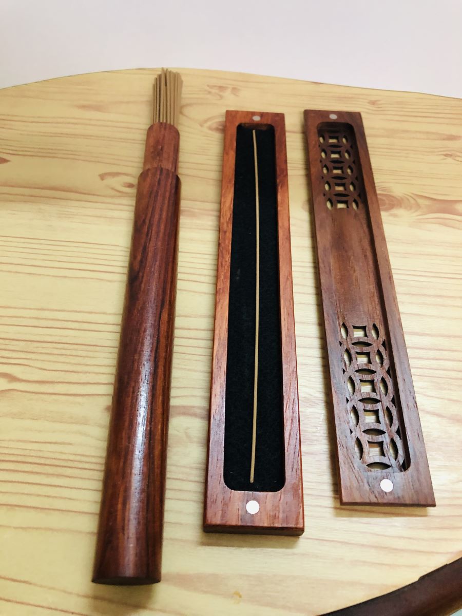 Hộp đốt Nhang Trầm không tăm